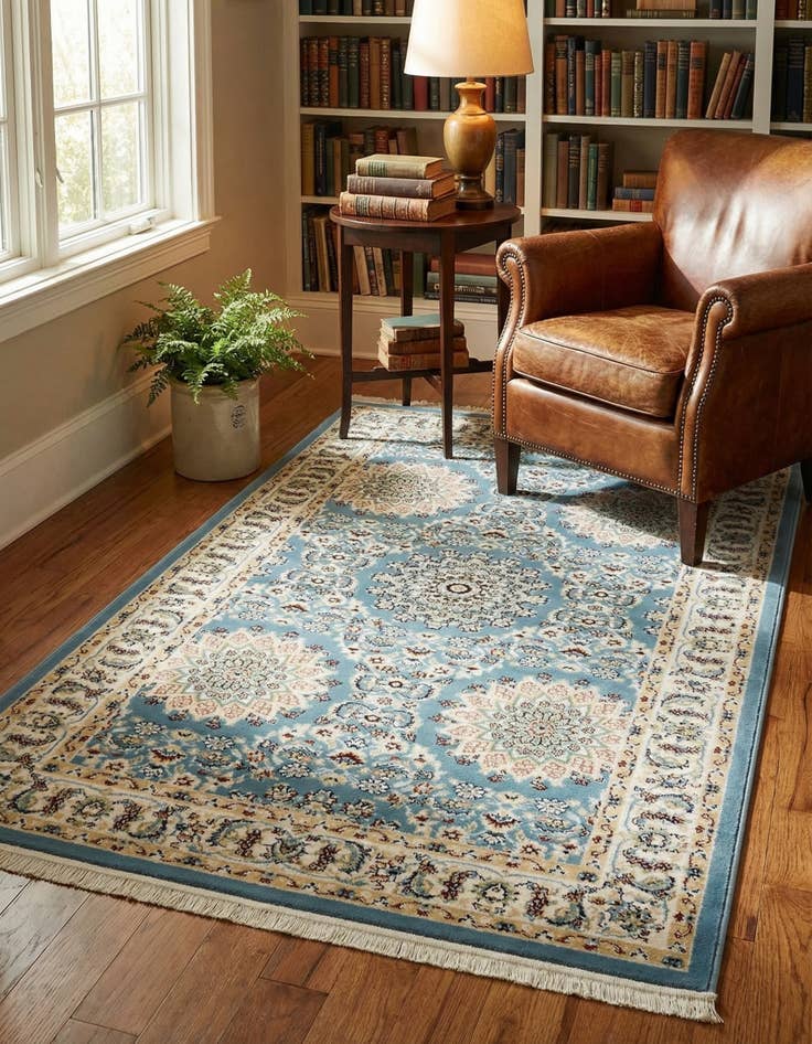 Detail image of 3' x 5' 3 Nain Design Rug