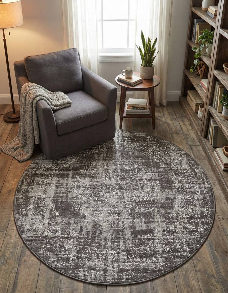 Detail image of 5' 3 x 5' 3 Aarhus Round Rug