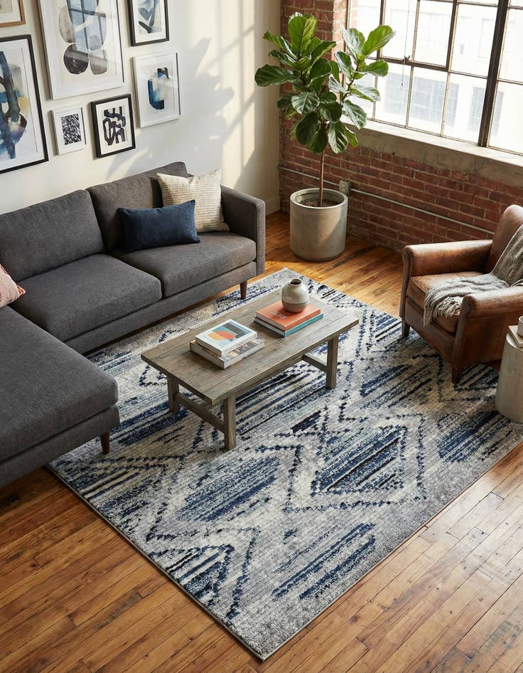 Detail image of 7' 10 x 7' 10 Tagine Square Rug