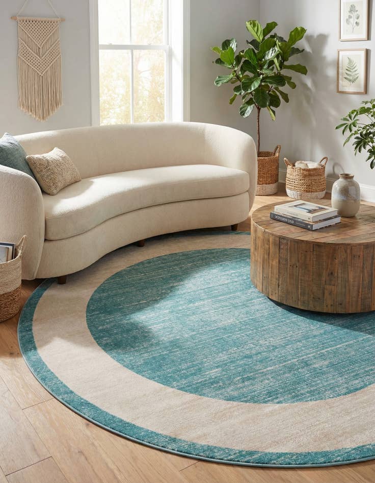 Detail image of 8' x 8' Uptown Yorkville Round Rug