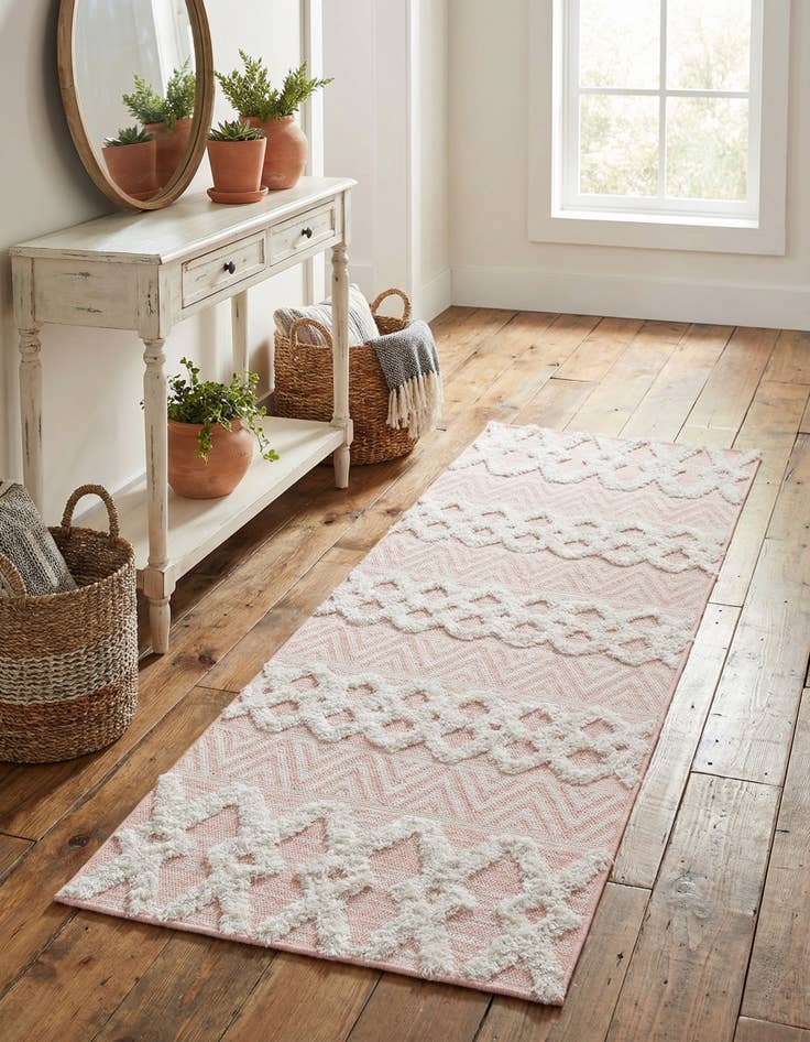 Detail image of 2' 3 x 6' Sabrina Soto Casa Valencia Runner Rug