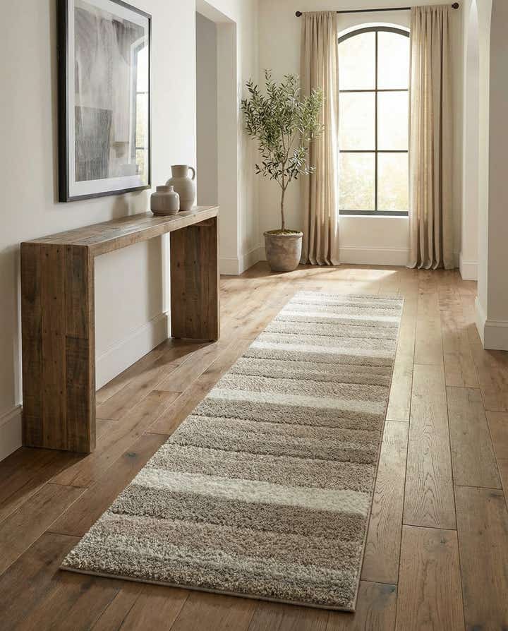 2' 7 x 10' Sepia Runner Rug