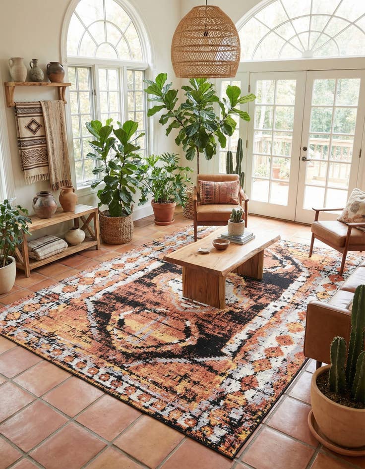 Detail image of 9' x 12' Tagine Rug