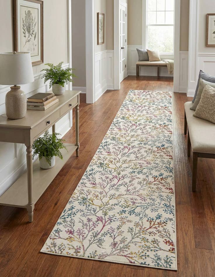 Detail image of 2' 7 x 12' Blossom Runner Rug