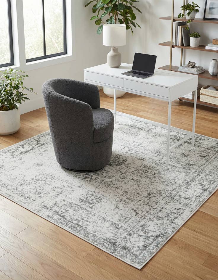 Detail image of 5' 3 x 5' 3 Monte Carlo Square Rug