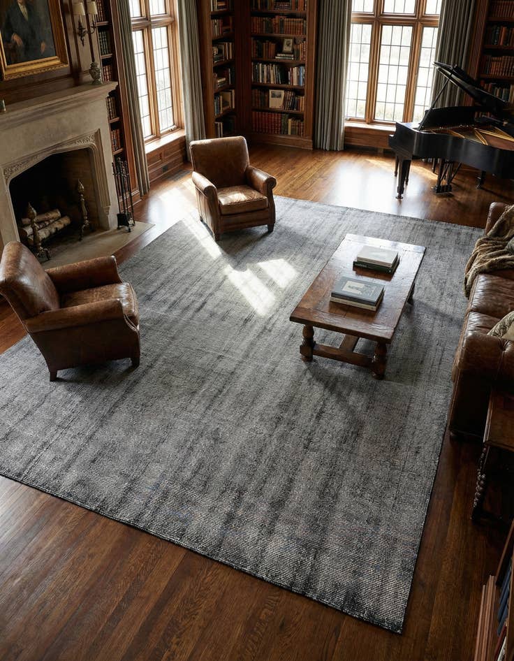 Detail image of 13' 1 x 18' 1 Hand Woven Jill Zarin English Manor Wool Rug