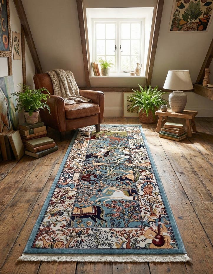 2' x 6' Nain Design Runner Rug