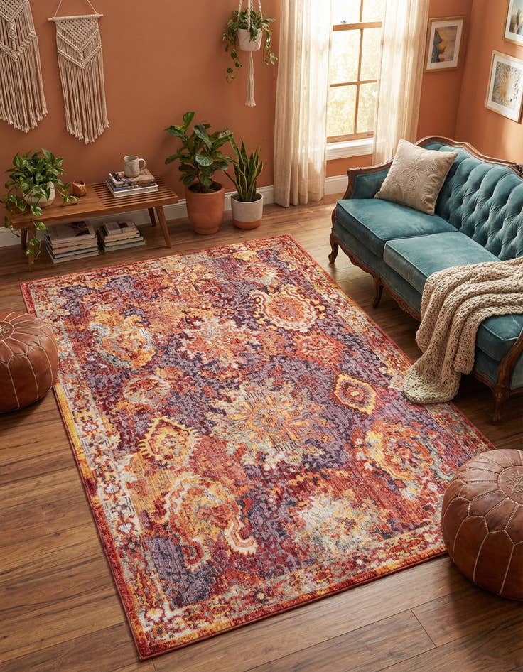 Detail image of 6' x 9' Andromeda Rug