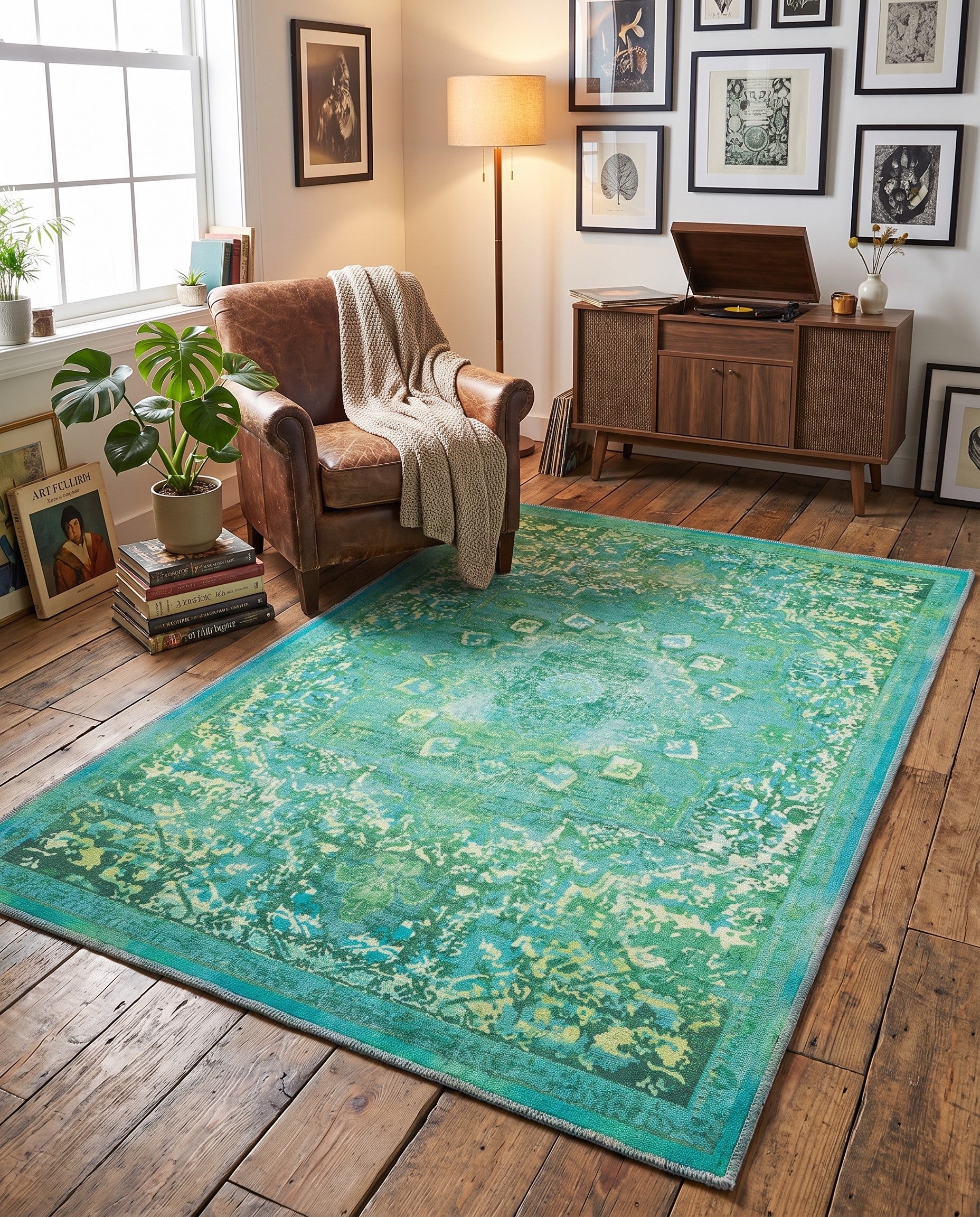 4' x 6' Washable Renaissance Rug