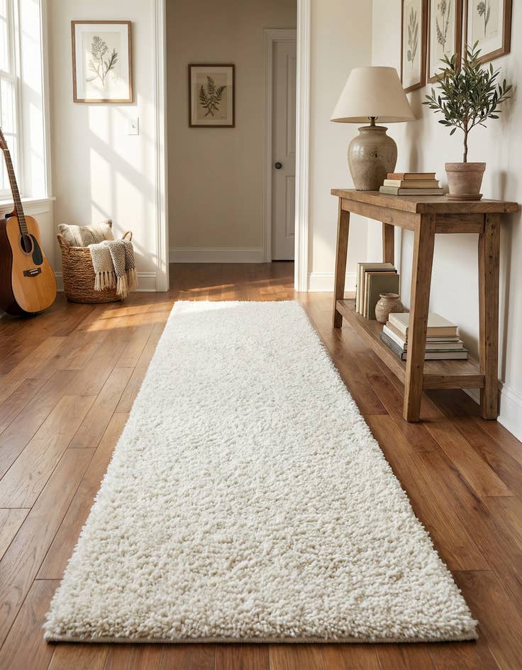 Detail image of  2' x 8' Jill Zarin Shaggy Chic Runner Rug