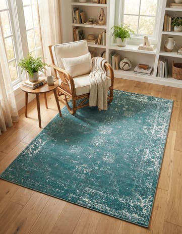 5' 3 x 8' Monte Carlo Rug With Pad Bundle