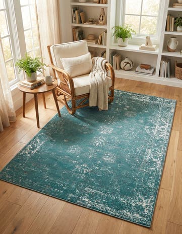 5' 3 x 8' Monte Carlo Rug With Pad Bundle