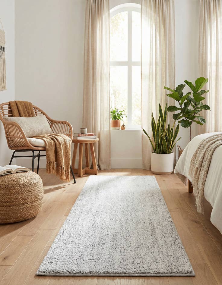 Detail image of 2' x 6' Jill Zarin Shaggy Chic Runner Rug