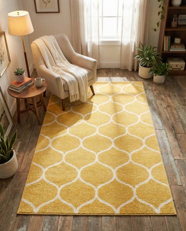  3' x 5' 3 Lattice Frieze Rug