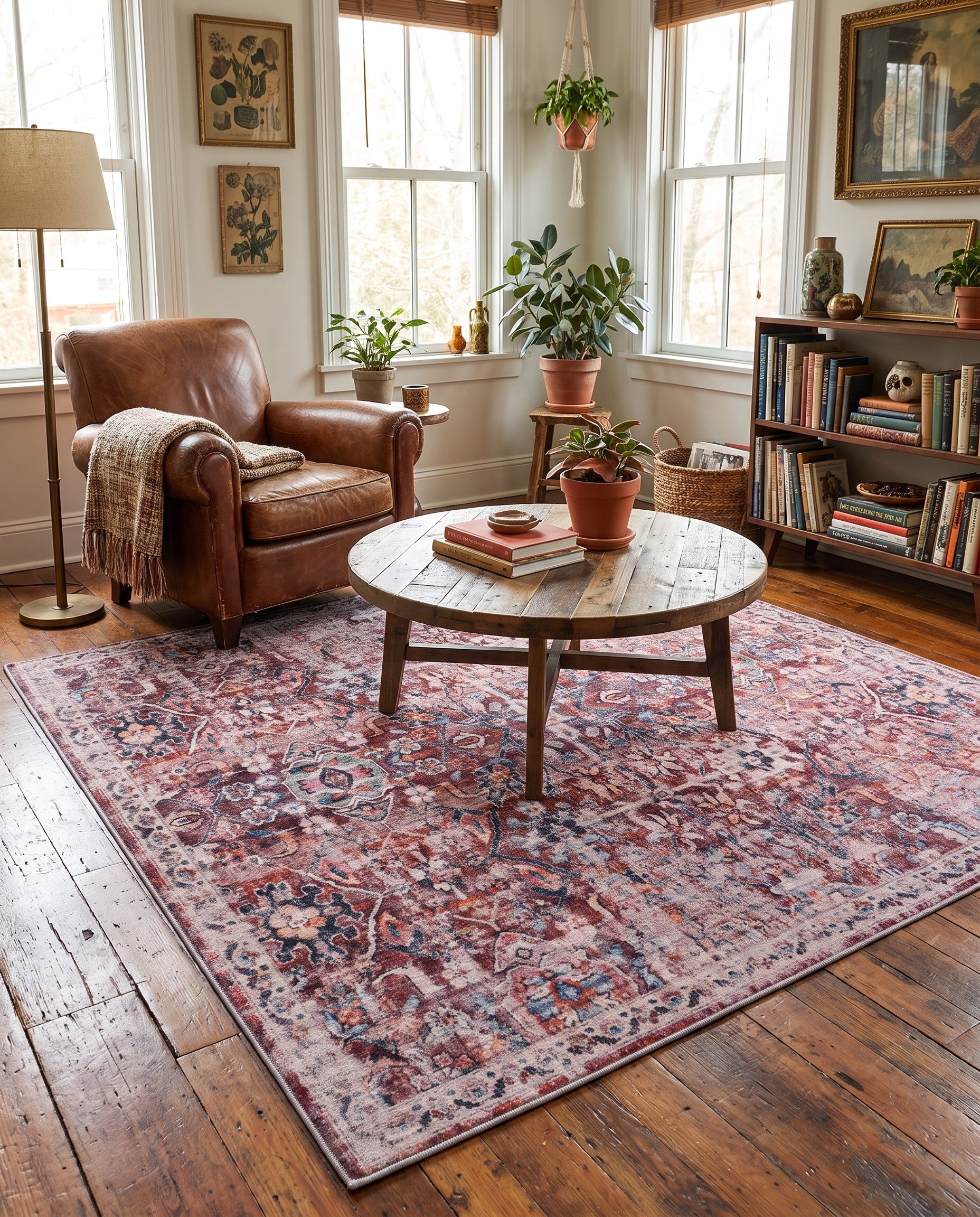 185cm x 185cm Nostalgia Square Rug