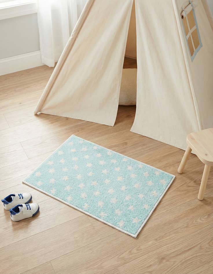 Detail image of 2' 2 x 3' Whimsy Kids Rug