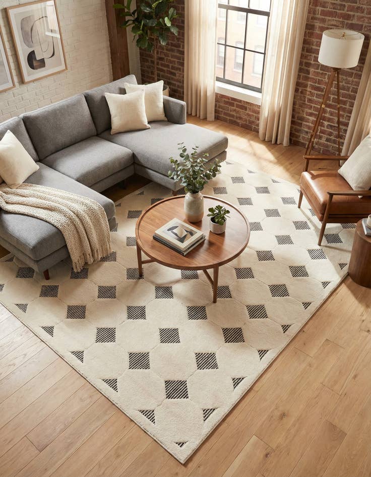 Detail image of 6' x 9' Prismatic Rug