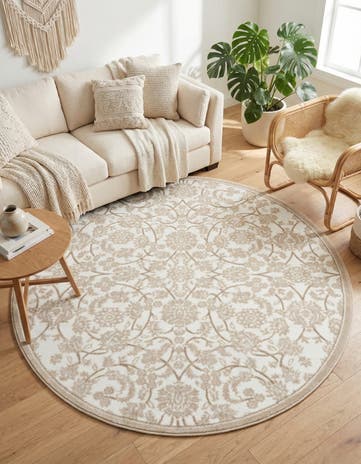 6' x 6' Nepal Round Rug