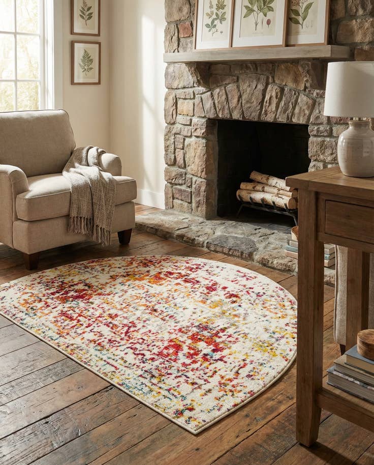 Detail image of 2' 7 x 4' Arlington Hearth Rug