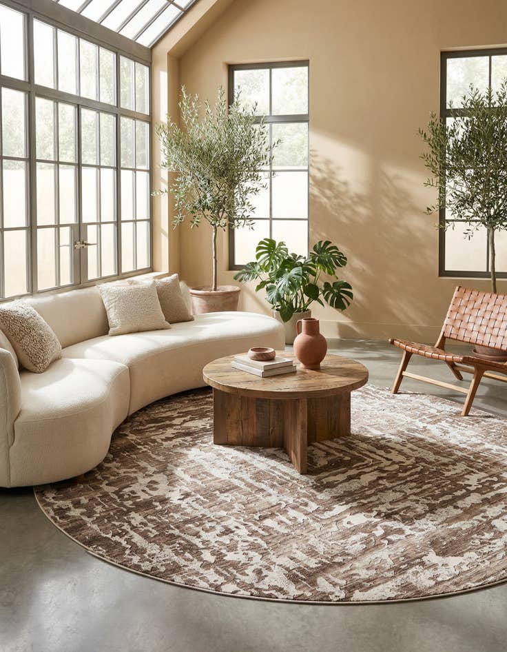 Detail image of 10' 8 x 10' 8 Hermitage Round Rug