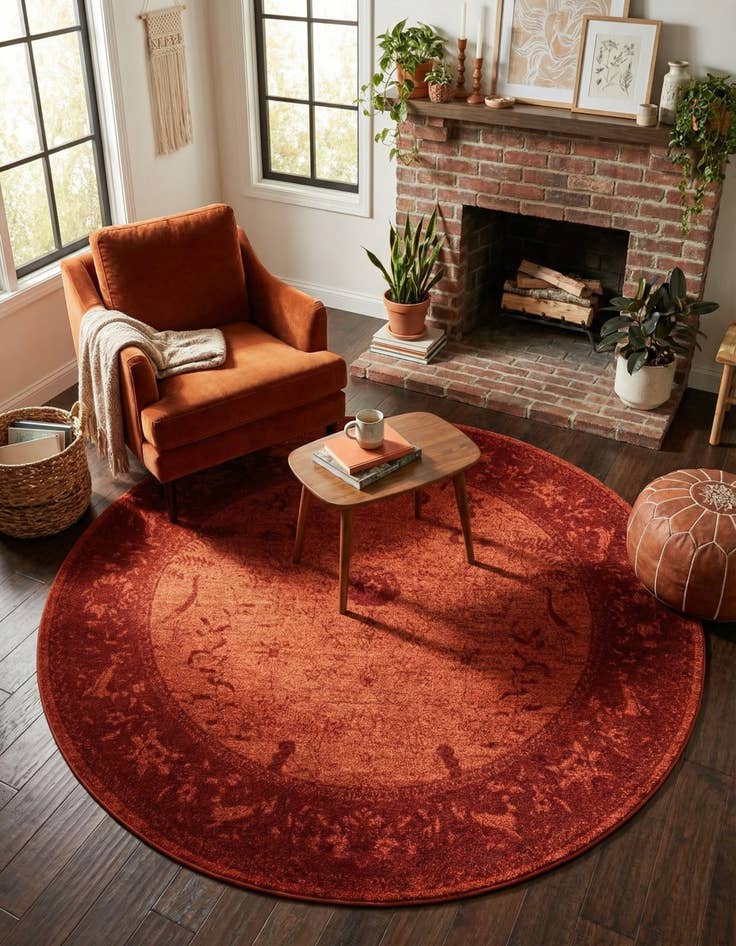 Detail image of 7' 10 x 7' 10 Vista Round Rug