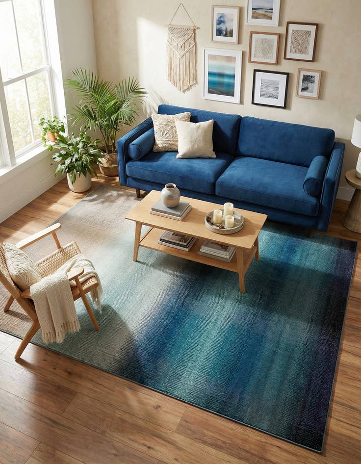 Detail image of 8' x 11'  Washable Casablanca Rug