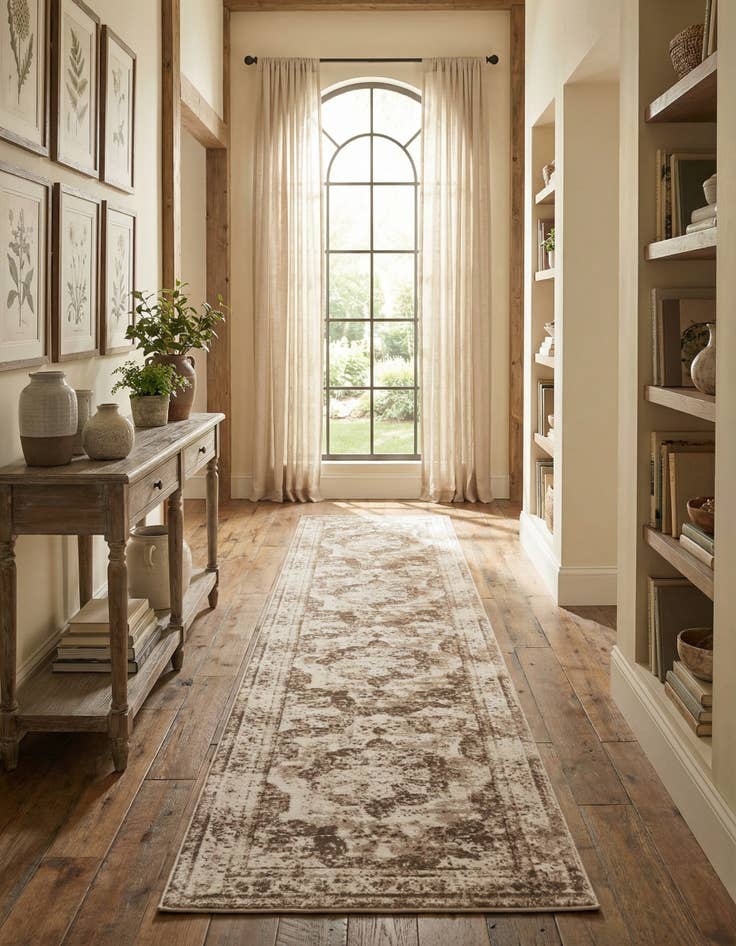 Detail image of 2' 7 x 14' Monaco Runner Rug