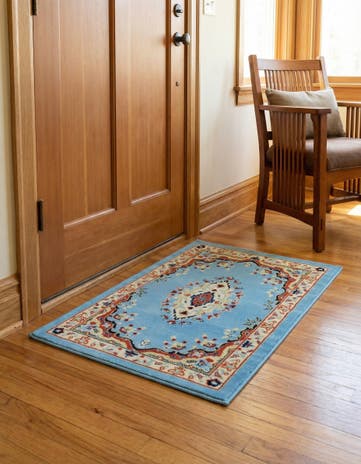 Light Blue Amaya Rug