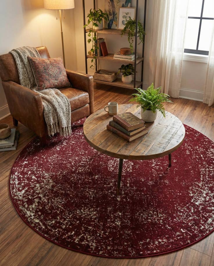 Detail image of 5' 3 x 5' 3 Monte Carlo Round Rug