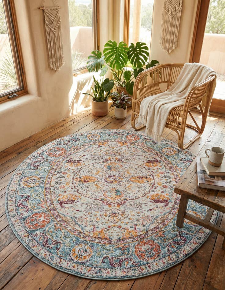 Detail image of 6' x 6' Havana Round Rug