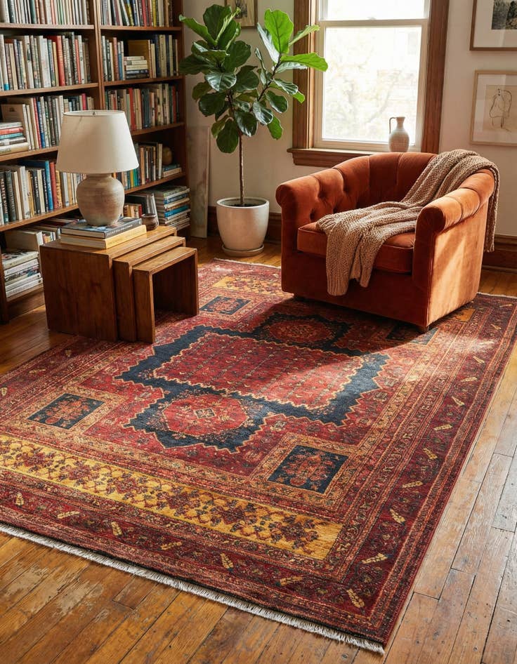 Detail image of 6' 1 x 9' Boutique Rug