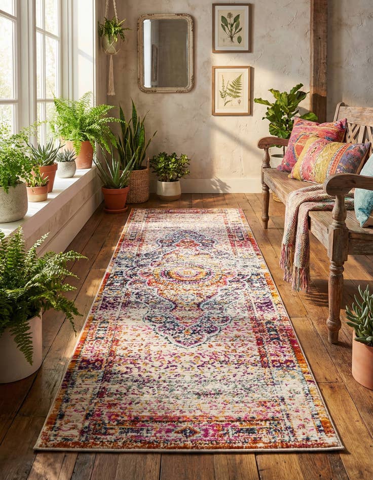 Detail image of 2' x 5' 9 Budapest Runner Rug