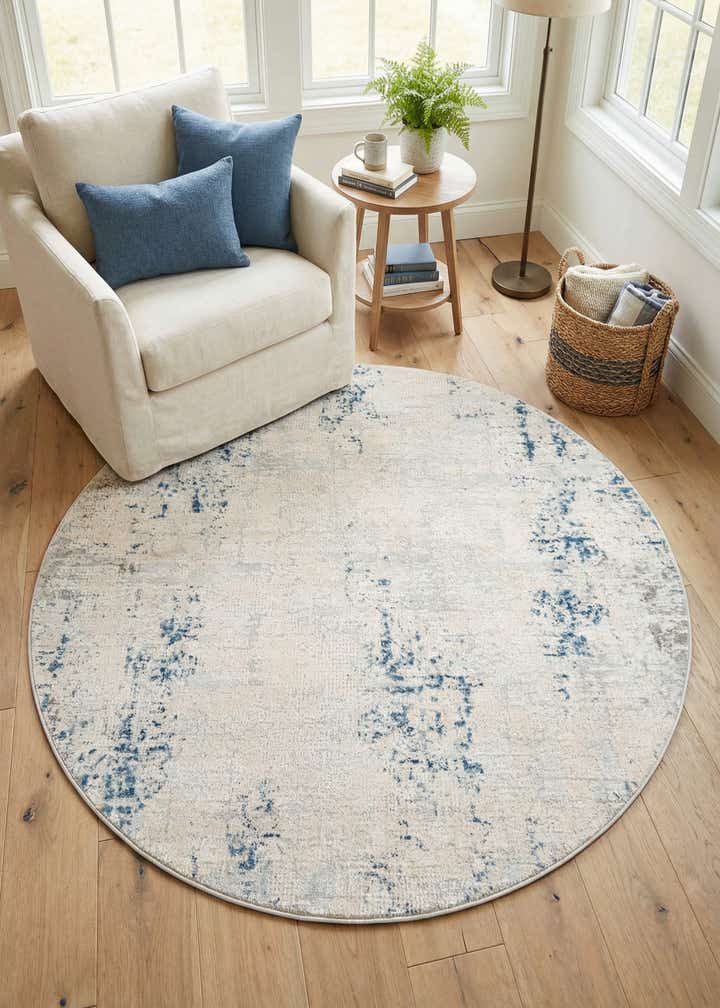 6' x 6' Caspian Round Rug