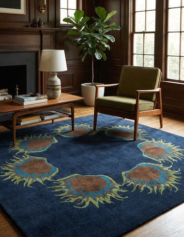 7' 5 x 7' 7 Luna Wool Square Rug