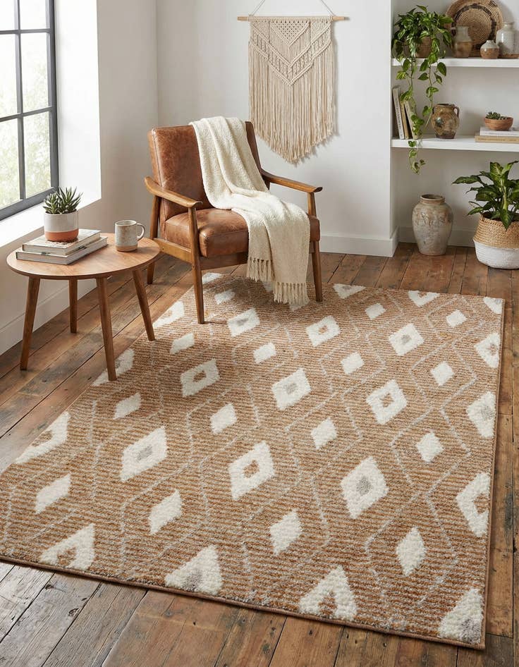 Detail image of 4' x 6' Sepia Rug