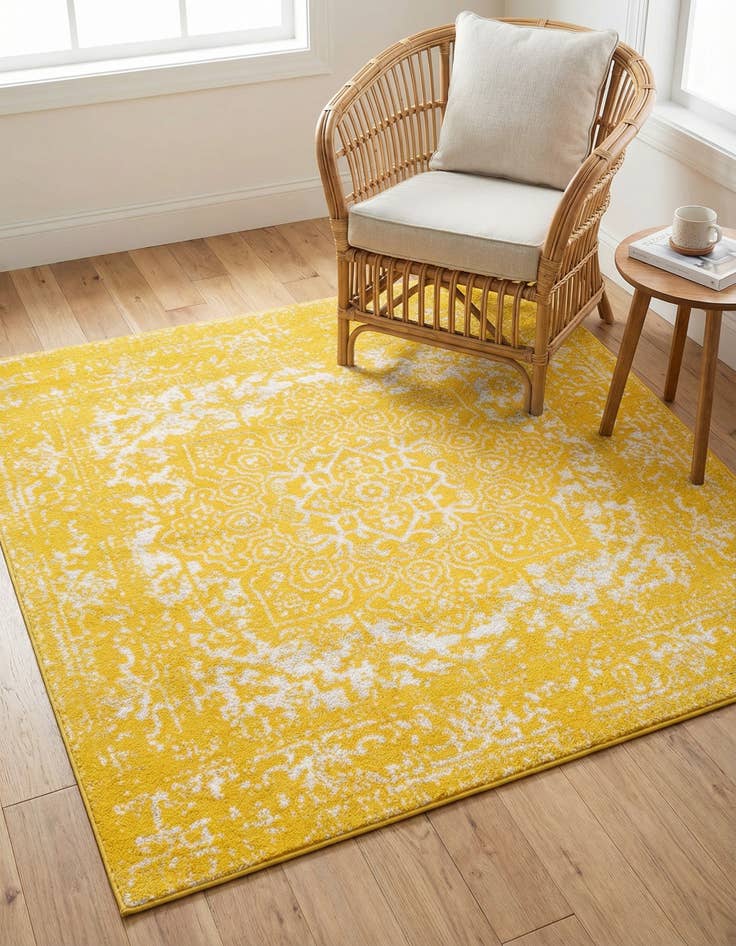 Detail image of 5' 3 x 5' 3 Arlington Square Rug