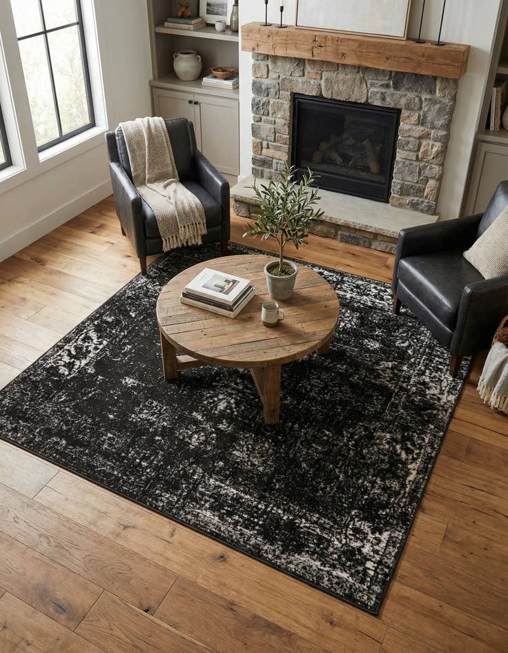 Detail image of  6' x 6' Monte Carlo Square Rug