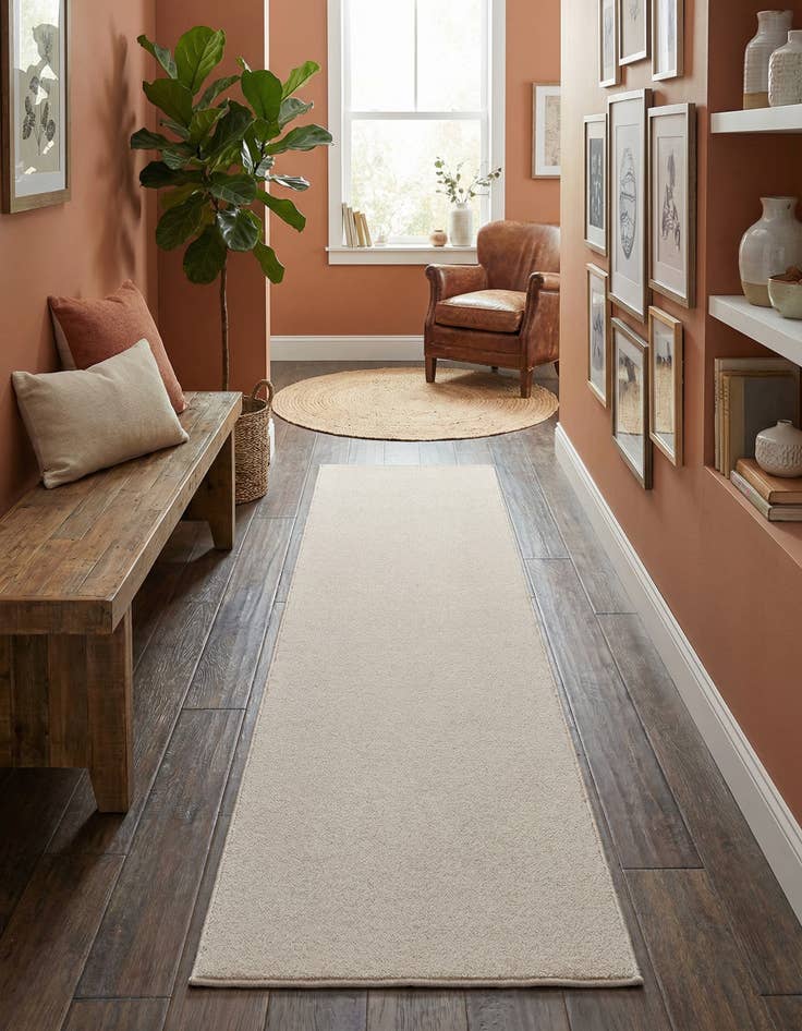 Detail image of 2' x 8' Everyday Solid Runner Rug