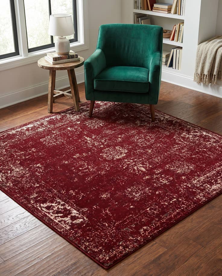 Detail image of 6' x 6' Monte Carlo Square Rug