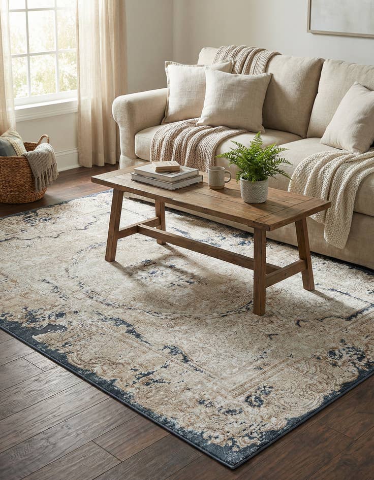 Detail image of 5' 3 x 8' Eliza Rug