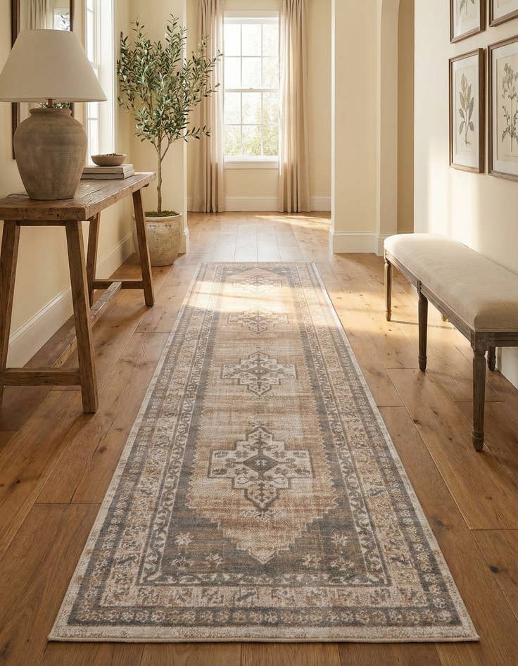 Detail image of 2' 7 x 12' Whitney Runner Rug