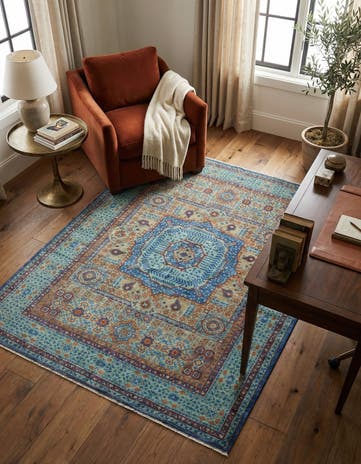 5' 1 x 6' 4 Mamluk Rug
