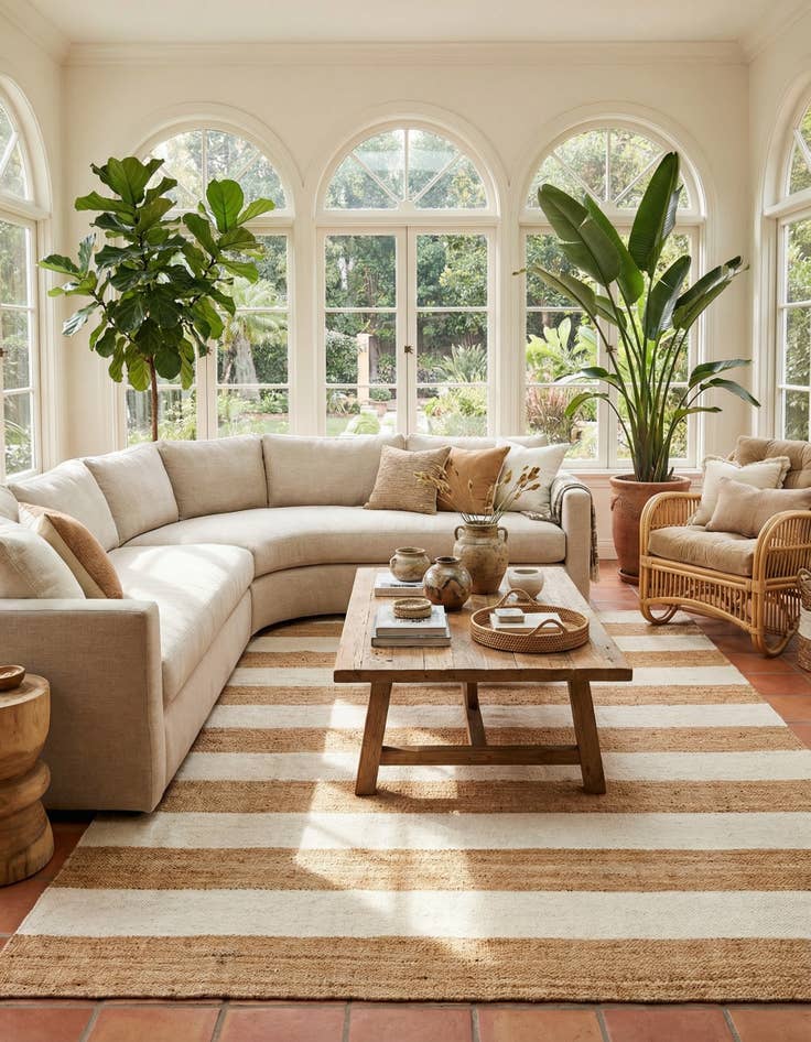 Detail image of 7' 10 x 10' Hand Woven Jill Zarin Hamptons Rug