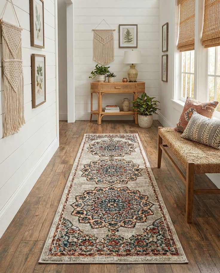 Detail image of 2' x 6' Isabella Runner Rug