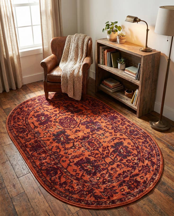 Detail image of 3' 3 x 5' 3 Lucerne Oval Rug