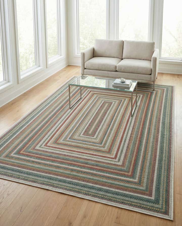 5' 3 x 7' 7 Easy-Clean Baja Indoor / Outdoor Rug