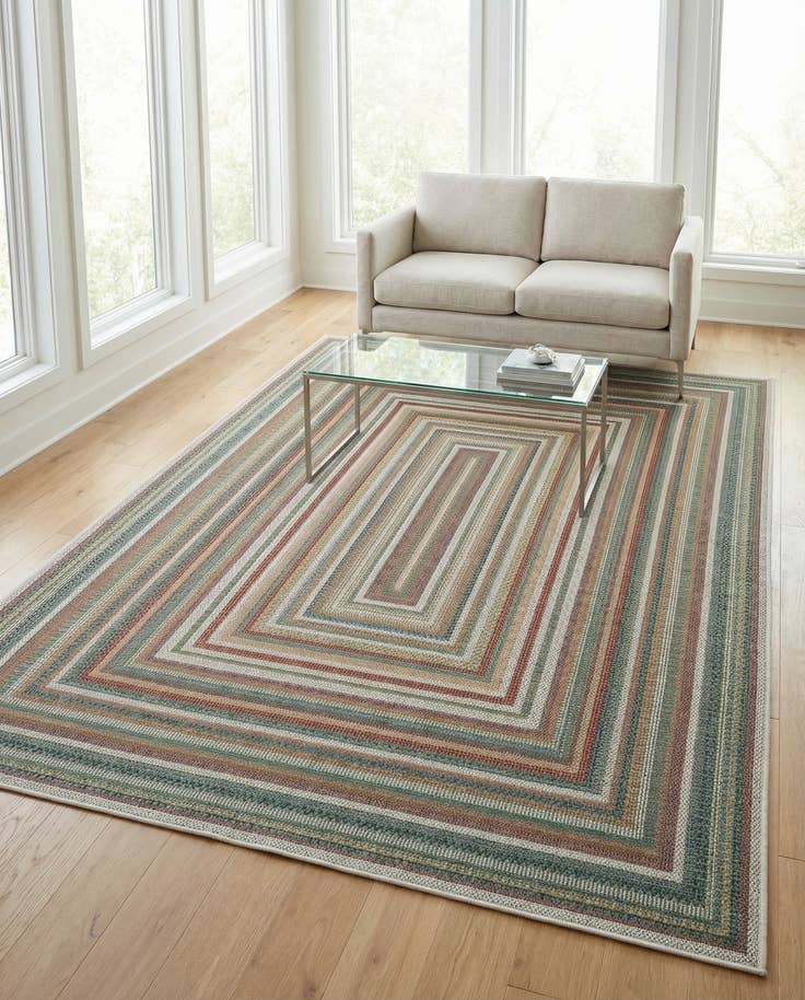 Detail image of 5' 3 x 7' 7 Easy-Clean Baja Indoor / Outdoor Rug