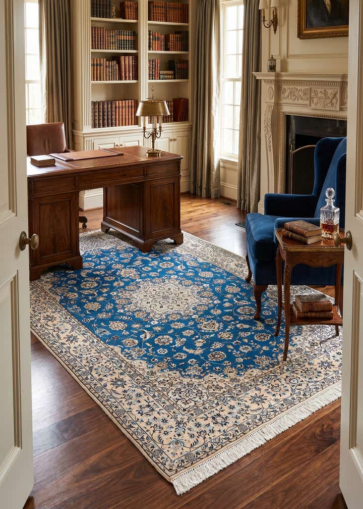 4' 10 x 7' 2 Nain Rug
