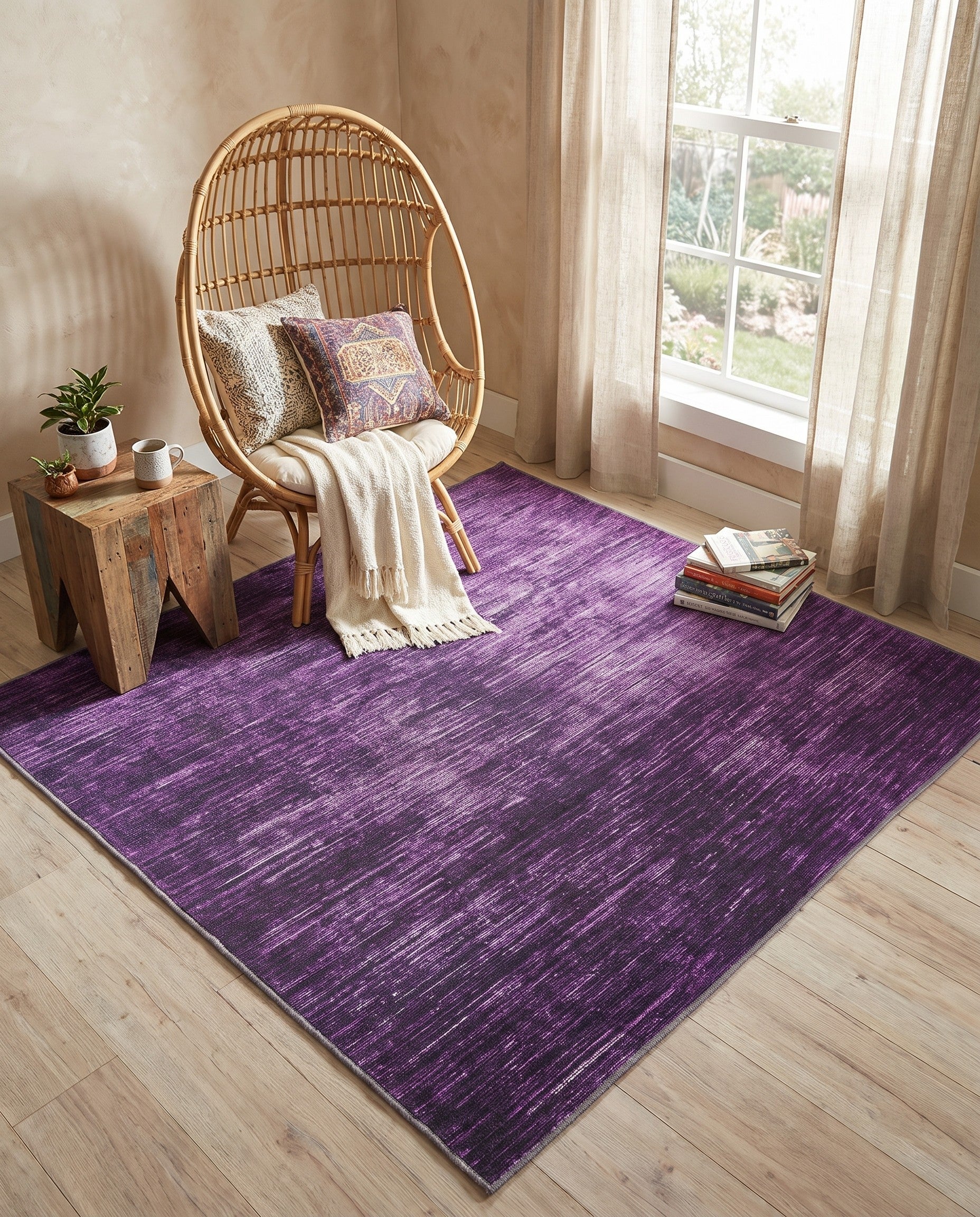 5' x 5' Asha Square Rug