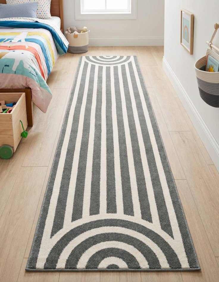 Detail image of 2' x 8' Whimsy Kids Runner Rug
